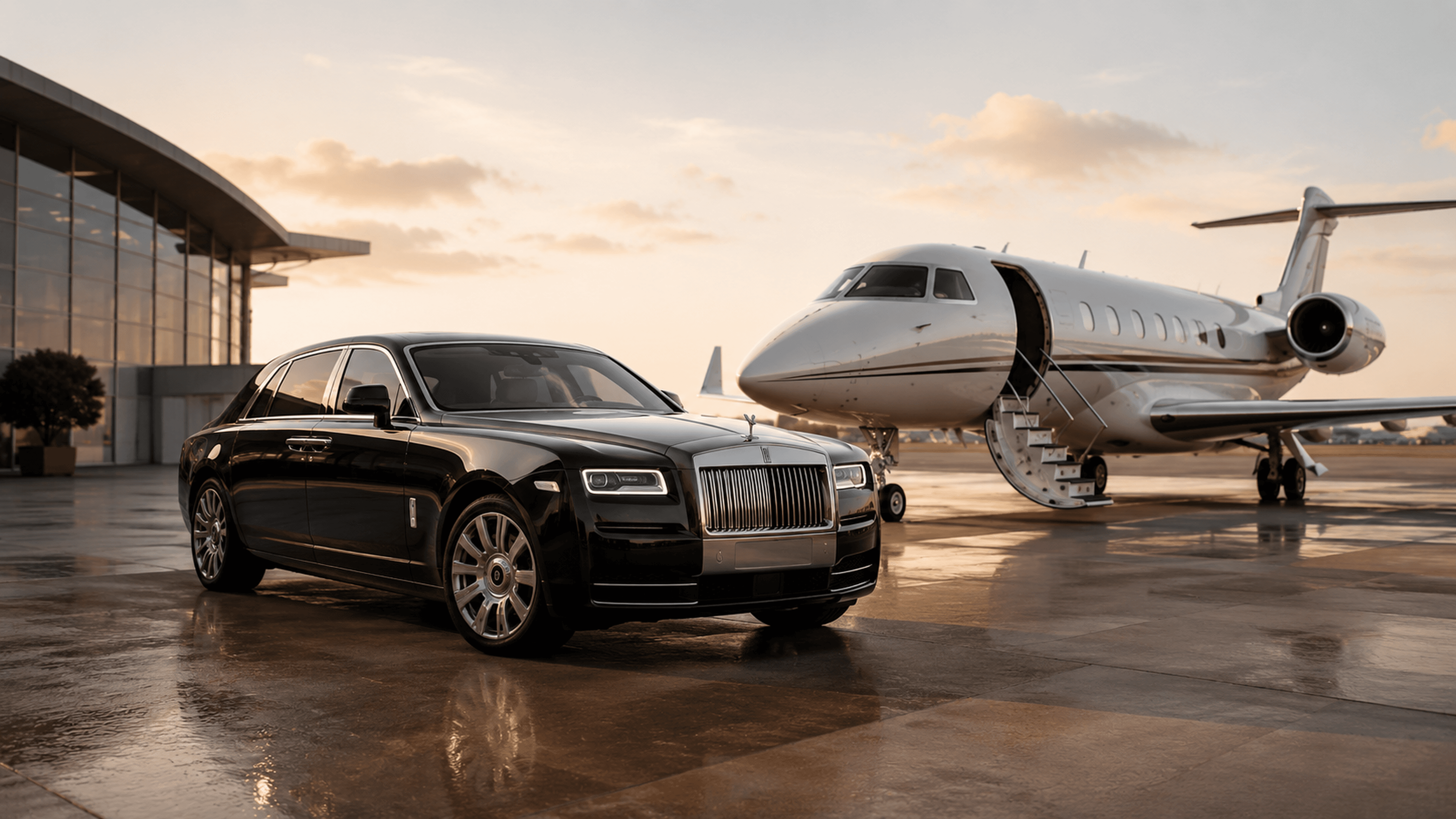 Car delivery at Dubai International Airport