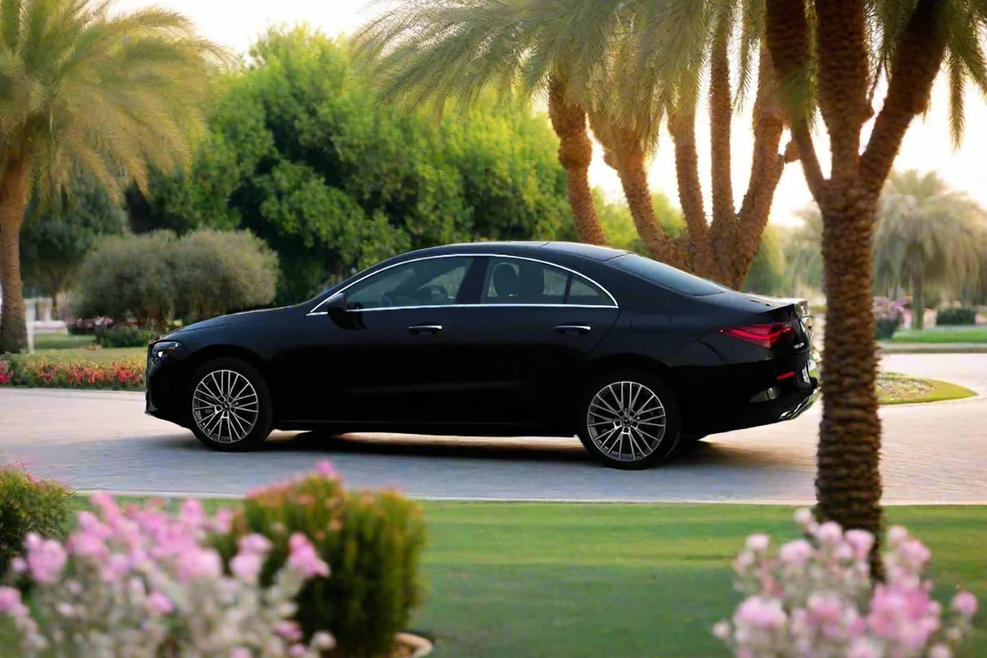 Mercedes-Benz CLA250 or similar — available to request in Dubai